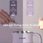 Máy Làm Sữa Hạt Đa Năng OSTMARS Nấu Cháo Súp Hẹn Giờ Thông Minh Công Suất 600W, Dung Tích 800ml - Ảnh 4