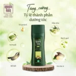 Dầu gội Dược liệu Nguyên Xuân 470g - Tặng thêm 50g (5 loại: Bồng Bềnh / Nâu / Sạch Gàu / Hương Bưởi / Xanh) - Ảnh 5