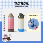 Bình Giữ Nhiệt Bằng Thép Không Gỉ Tactflow Flip Tumbler TFB110 dung tích 730ml có quai - Nhiều màu