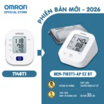 (Dòng mới 2026) Máy Đo Huyết Áp Bluetooth OMRON EZ BT HEM-7183T1-AP - Không kèm Adapter - Bảo hành 5 năm - Ảnh 2