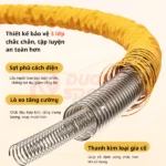 Vòng Lắc Eo Lò Xo Bọc Vải Mềm DƯƠNGSPORT Tập Thể Dục, Tập Gym, Tập Yoga Tại Nhà 1,5kg 2kg 2,5kg - Ảnh 3