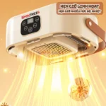 [TẶNG QUÀ] Máy Sấy Quần Áo SHINTREEE Treo Tường Gấp Gọn Có Chế Độ Khử Khuẩn, 3 Chế Độ Sấy Hẹn Giờ Tiện Lợi Linh Hoạt - Ảnh 5