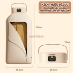 [TẶNG QUÀ] Máy Sấy Quần Áo SHINTREEE Treo Tường Gấp Gọn Có Chế Độ Khử Khuẩn, 3 Chế Độ Sấy Hẹn Giờ Tiện Lợi Linh Hoạt - Ảnh 8