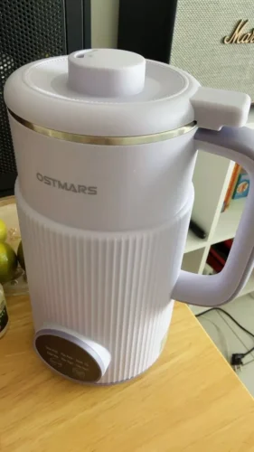 Máy Làm Sữa Hạt OSTMARS Cối Thuỷ Tinh Bản Tiếng Việt Đa Chức Năng Nấu Dung Tích 1100ml dao 10 cánh Xay Đa Năng photo review
