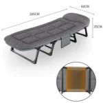 Giường ngủ văn phòng gấp gọn kèm đệm thông minh - có sẵn bản 1m8*60cm